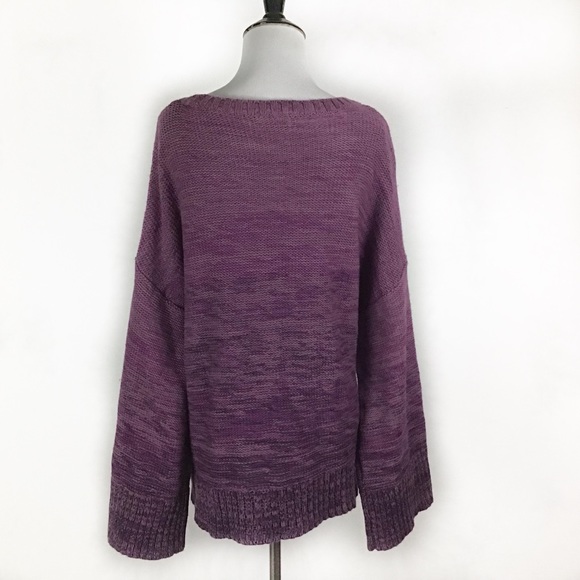 Style Co Womens Crewneck Marled Sweater Black Size X Small main image 1